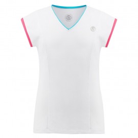 Dívčí tenisové tričko Poivre Blanc Sleeve white
