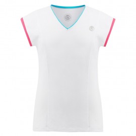 Dívčí tenisové tričko Poivre Blanc Sleeve white