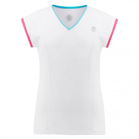 Dívčí tenisové tričko Poivre Blanc Sleeve white