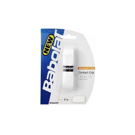 Babolat Badminton Contact Grip White